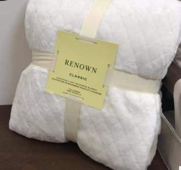 Lightweight Flannel Throw Blanket for Summer or Office