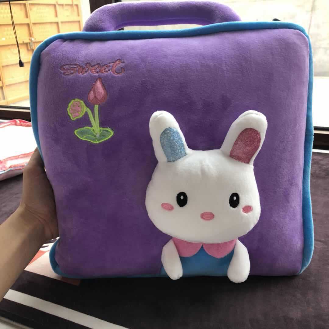 Car Multifunctional Cartoon Pillow Quilt Dual-use