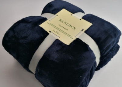 Lightweight Flannel Throw Blanket for Summer or Office