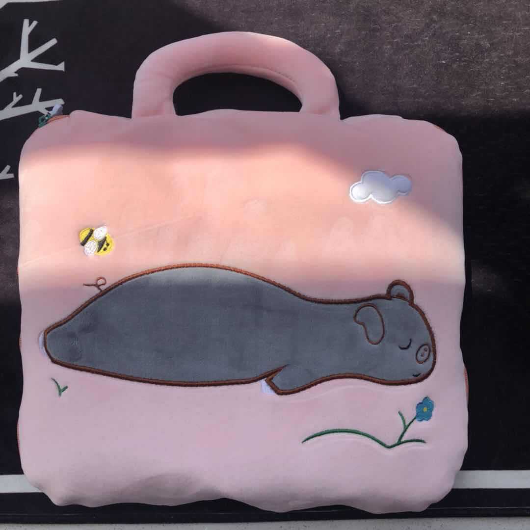 Car Multifunctional Cartoon Pillow Quilt Dual-use