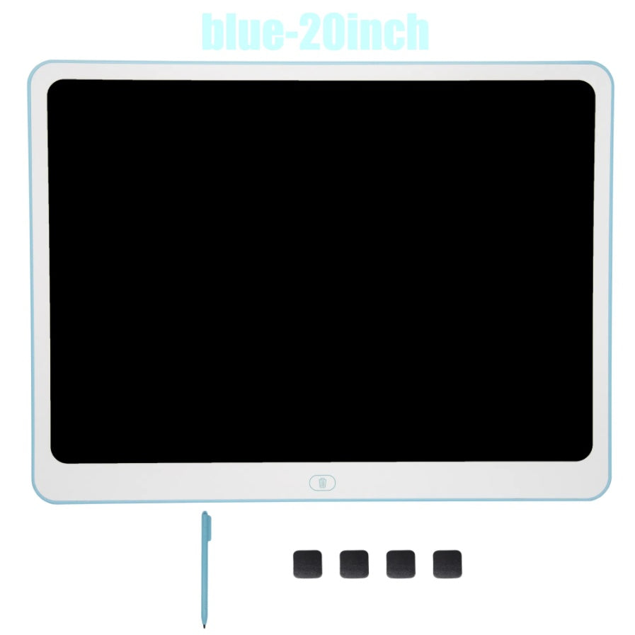 20-Inch LCD Colorful Doodle Board, Erasable Reusable Electronic Drawing Pad.